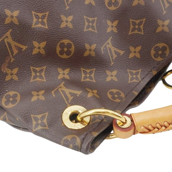 Louis Vuitton  Artsy MM Monogram Canvas Shoulder Bag Brown - Picture 6 of 13